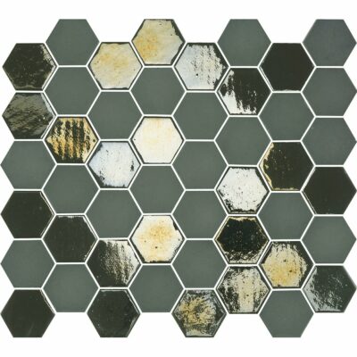 Green Mettalic Mosaic